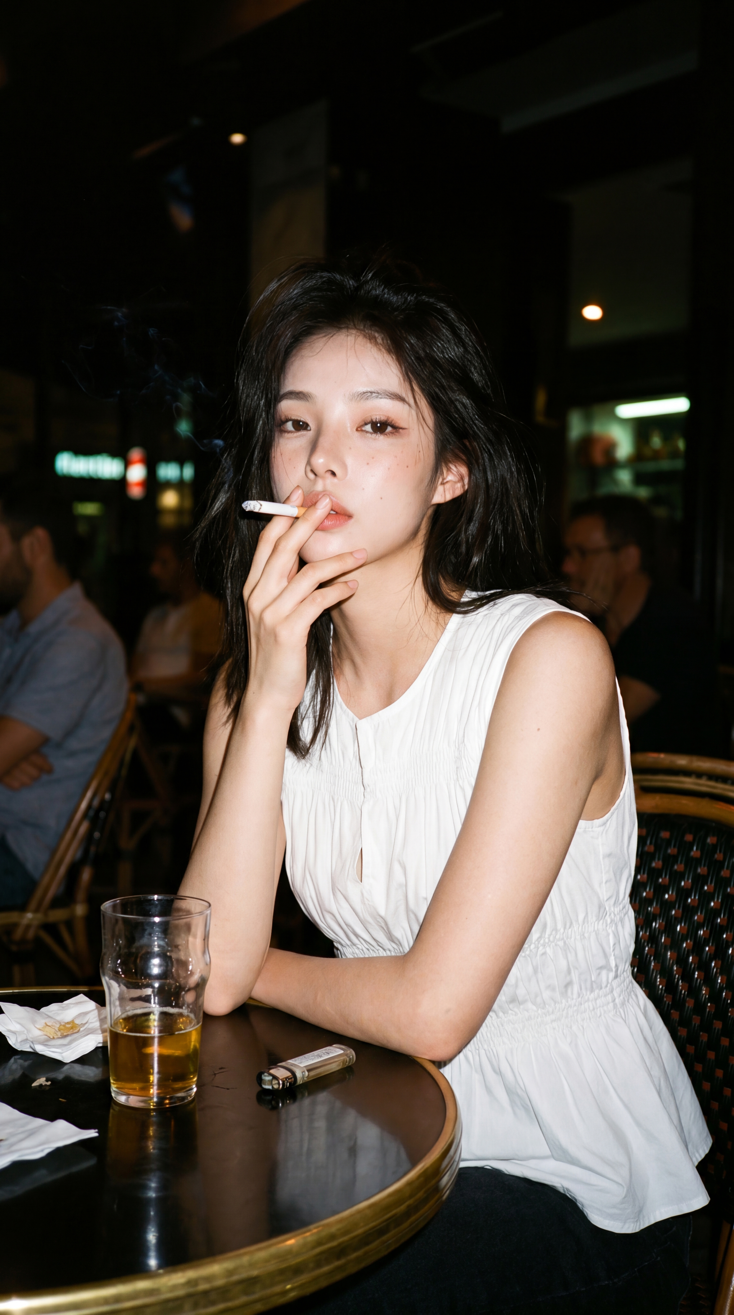 나이트 블라우스